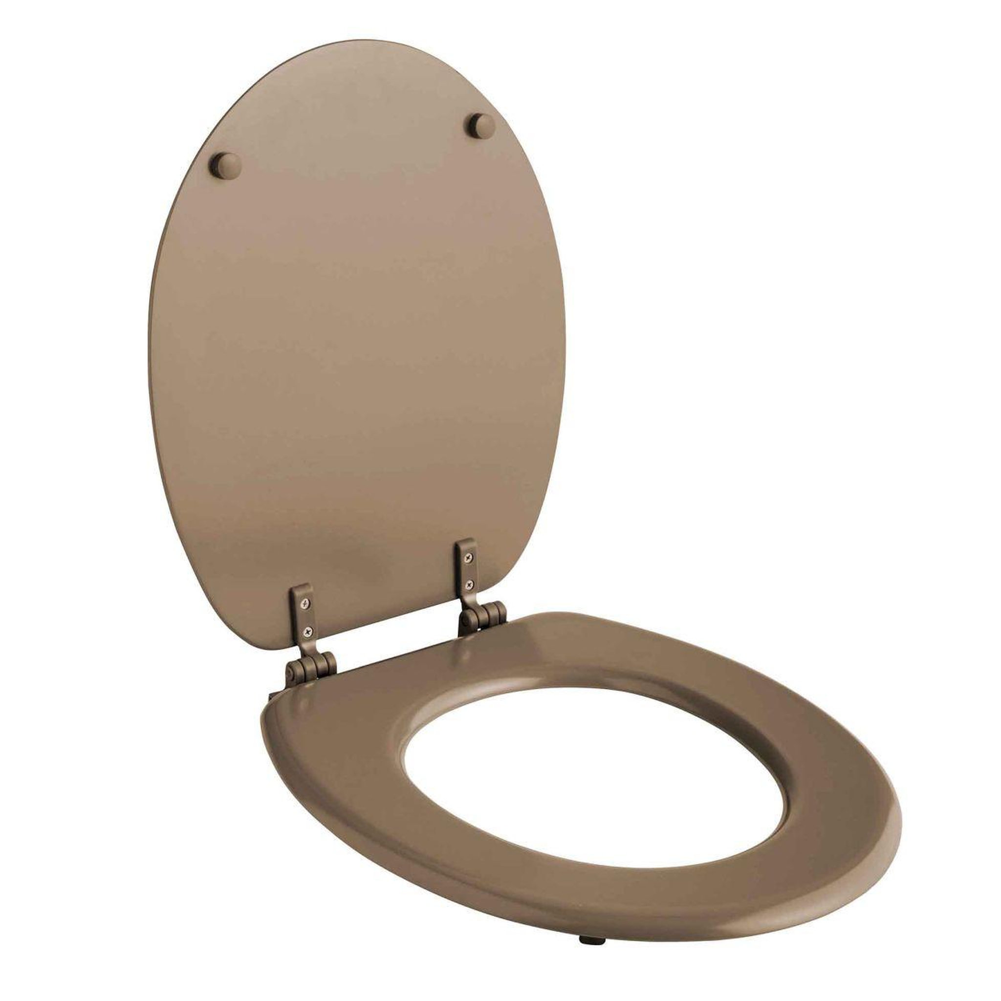 Voir la diapositive 2 : Douceur d'Intérieur Abattant WC Uni  Vitamine  45cm Taupe