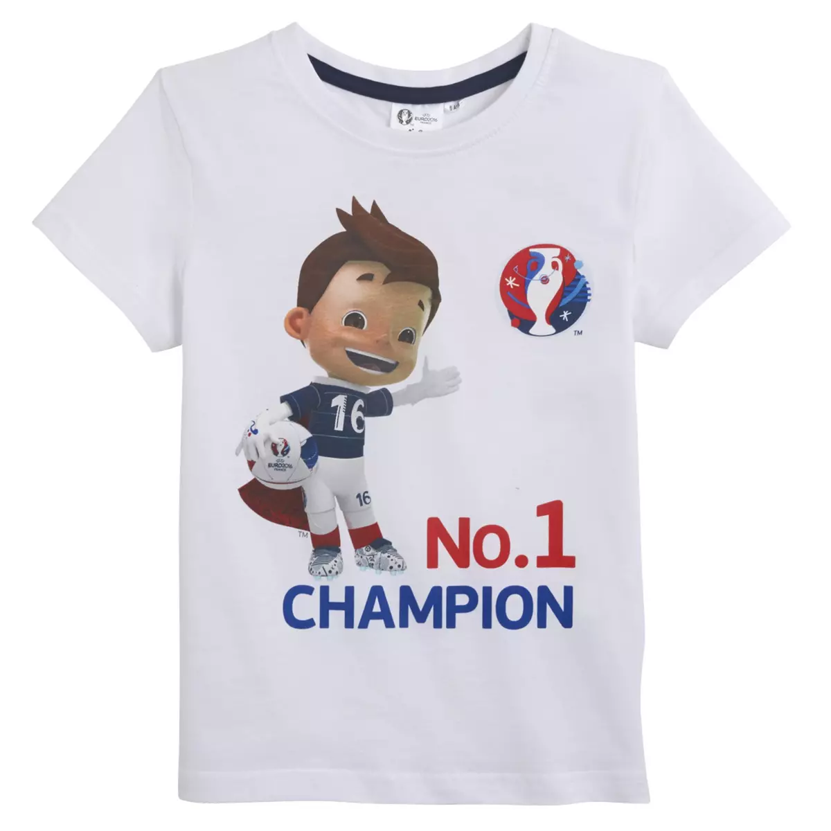 UEFA Tee-shirt manches courtes France Euro 2016