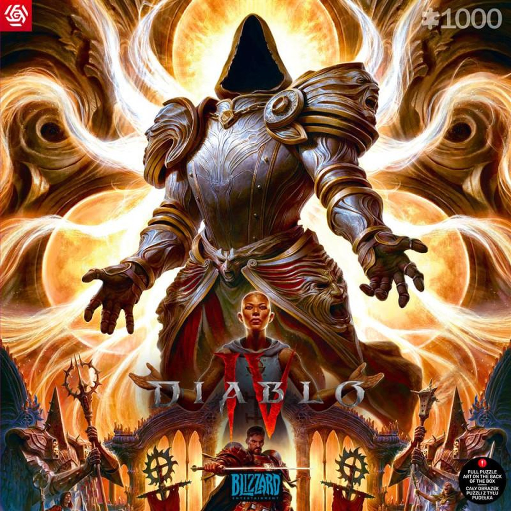 Just for games Puzzle 1000 pièces Diablo IV Inarius The Father – Clementoni