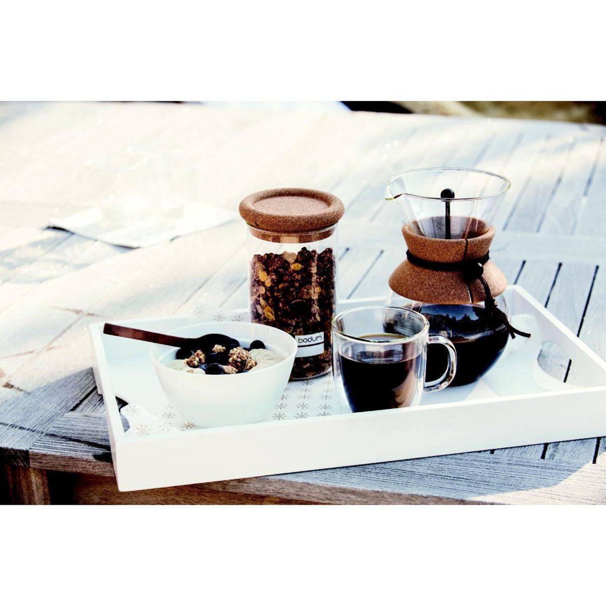 Bodum Cafetière à piston pour Over cafetière filtre 0.5L