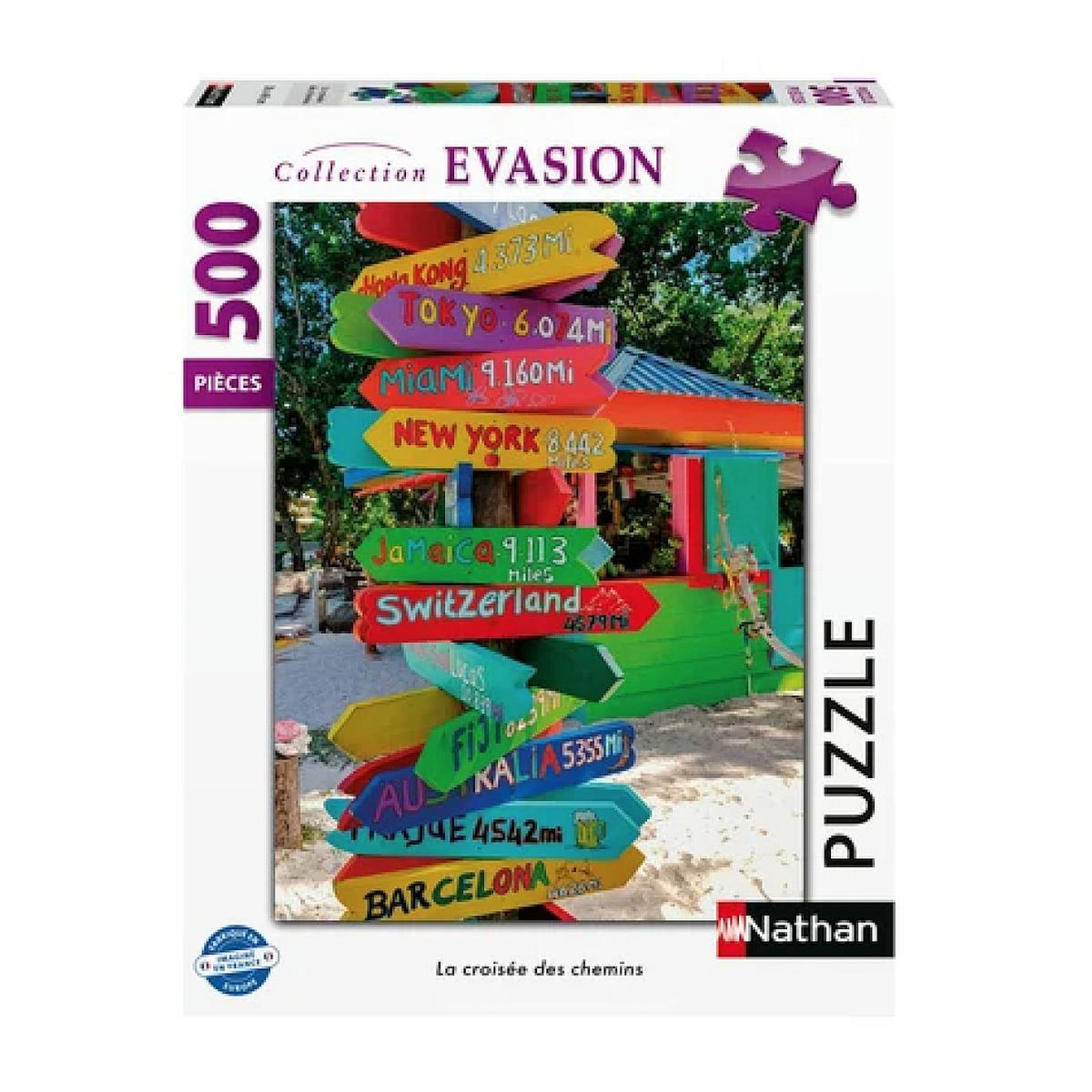 Nathan Nathan - Puzle 500 p - La croisee des chemins