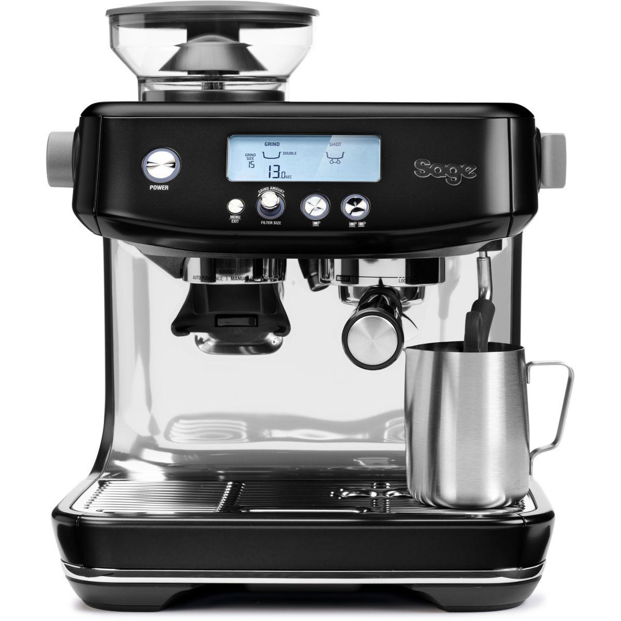 SAGE APPLIANCES Machine à expresso barista pro noir