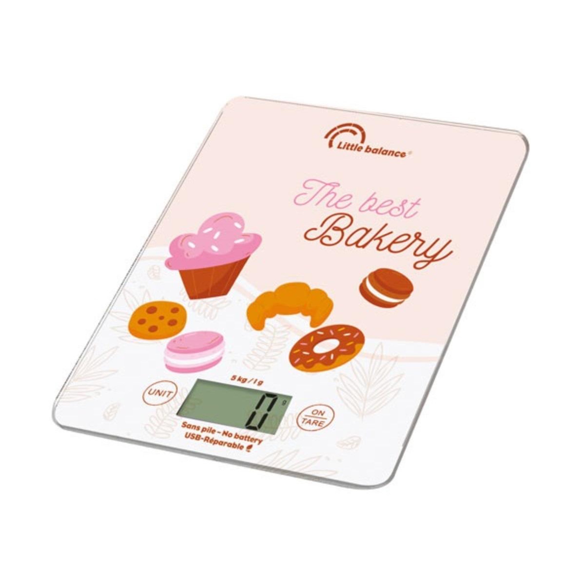 LITTLE BALANCE Balance de cuisine électronique 5kg/1g - 8717
