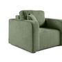 Voir la diapositive 5 : BEST MOBILIER Miro - fauteuil en velours texturé