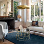 Voir la diapositive 3 : ATMOSPHERA Table Basse Ronde Design  Suite  71cm Or