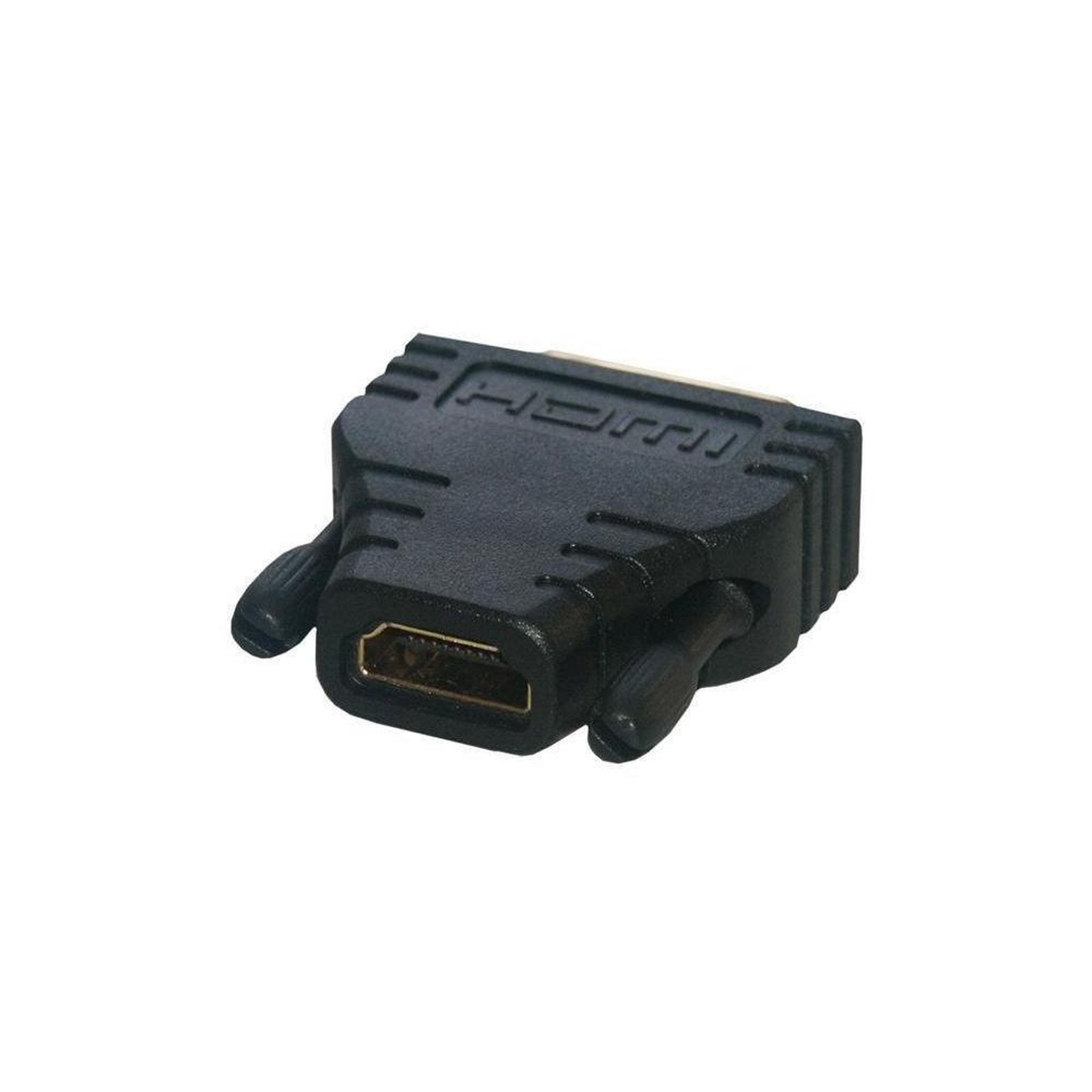 MCL-Samar Adaptateur mcl cg-281 hdmi femelle vers dvi-d mâle, contacts dorés, noir, unidirectionnel