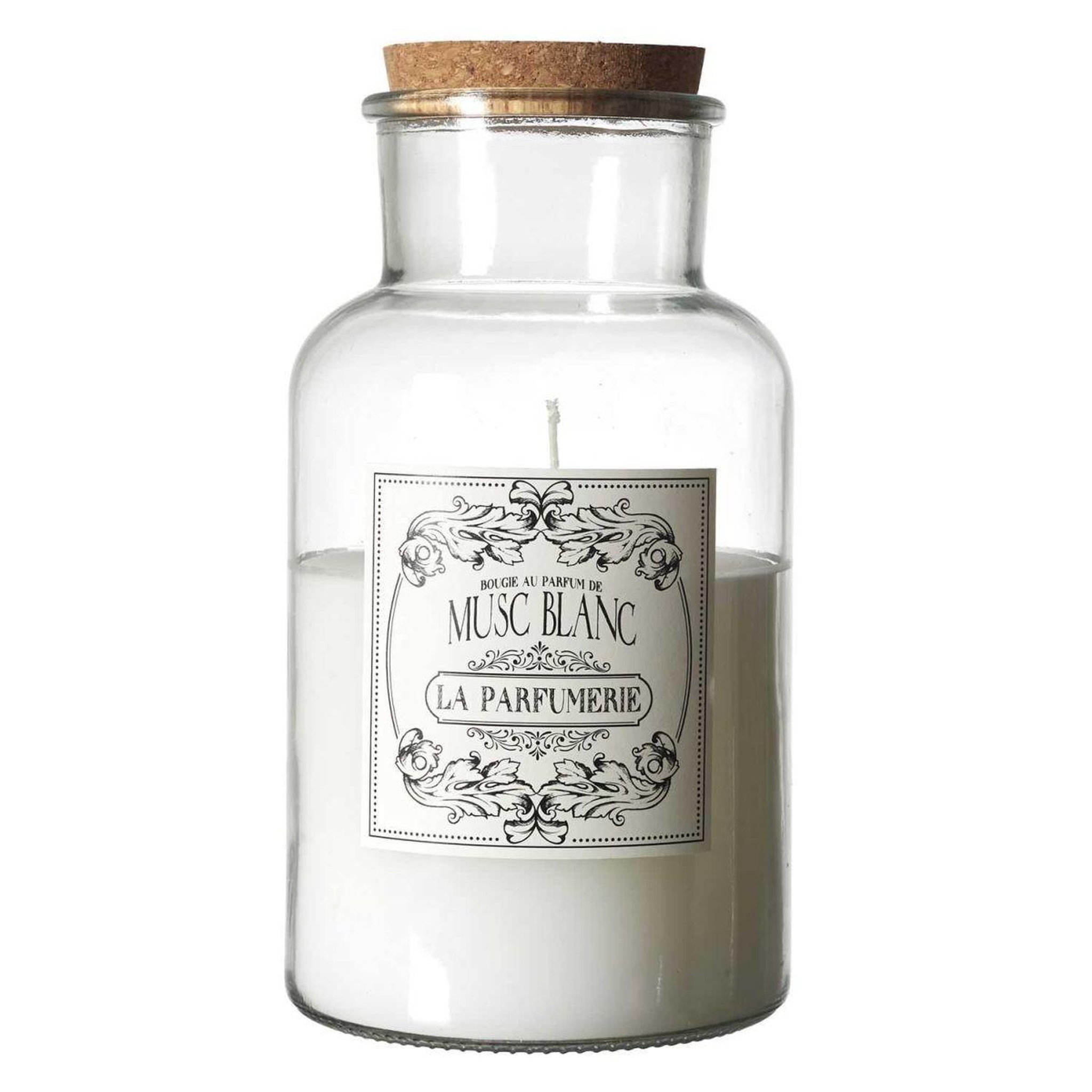The Home Deco Factory Bougie parfumée déco  maison tradition  1400g musc