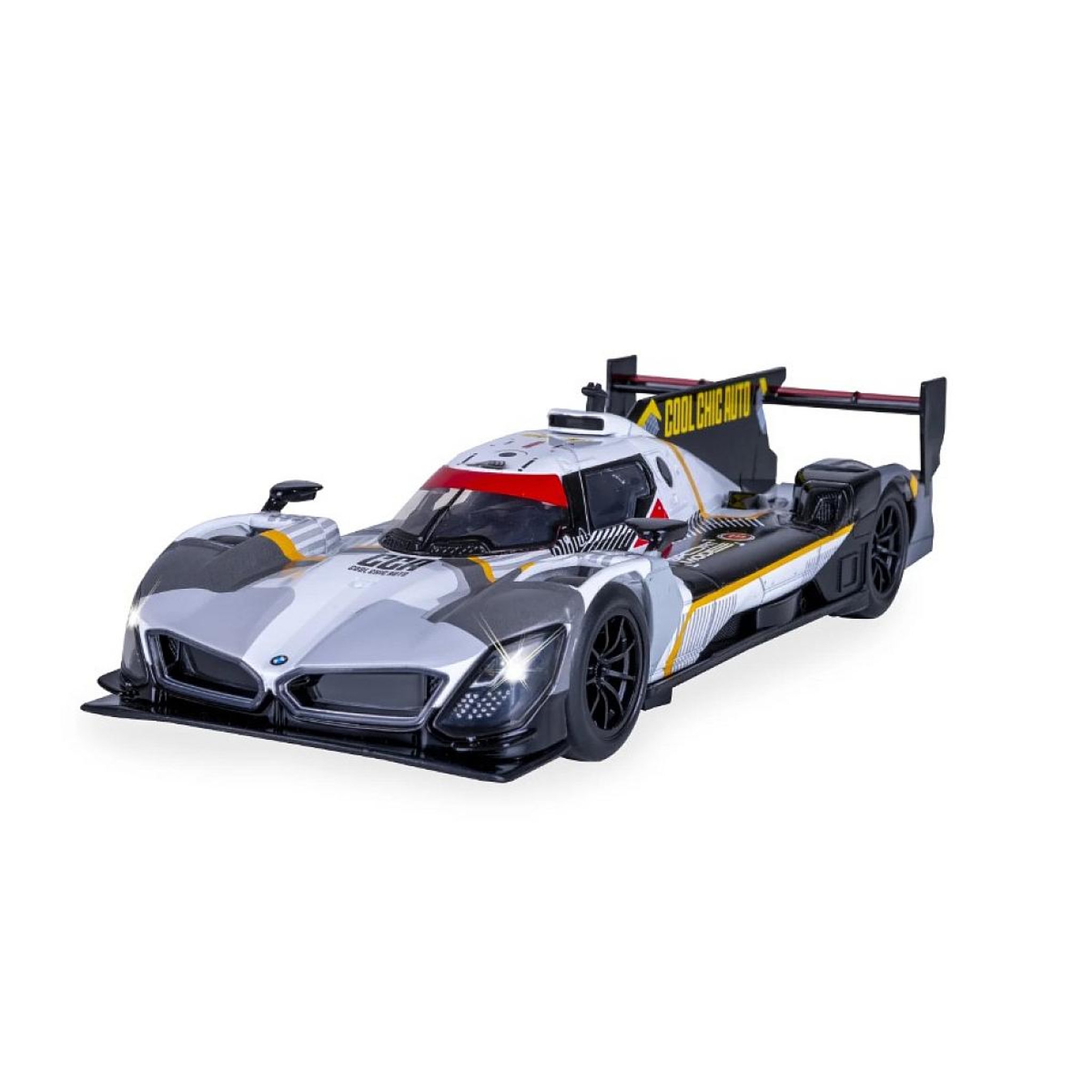 Jamara BMW M Hybrid V8 miniature 1:24 grise avec piles