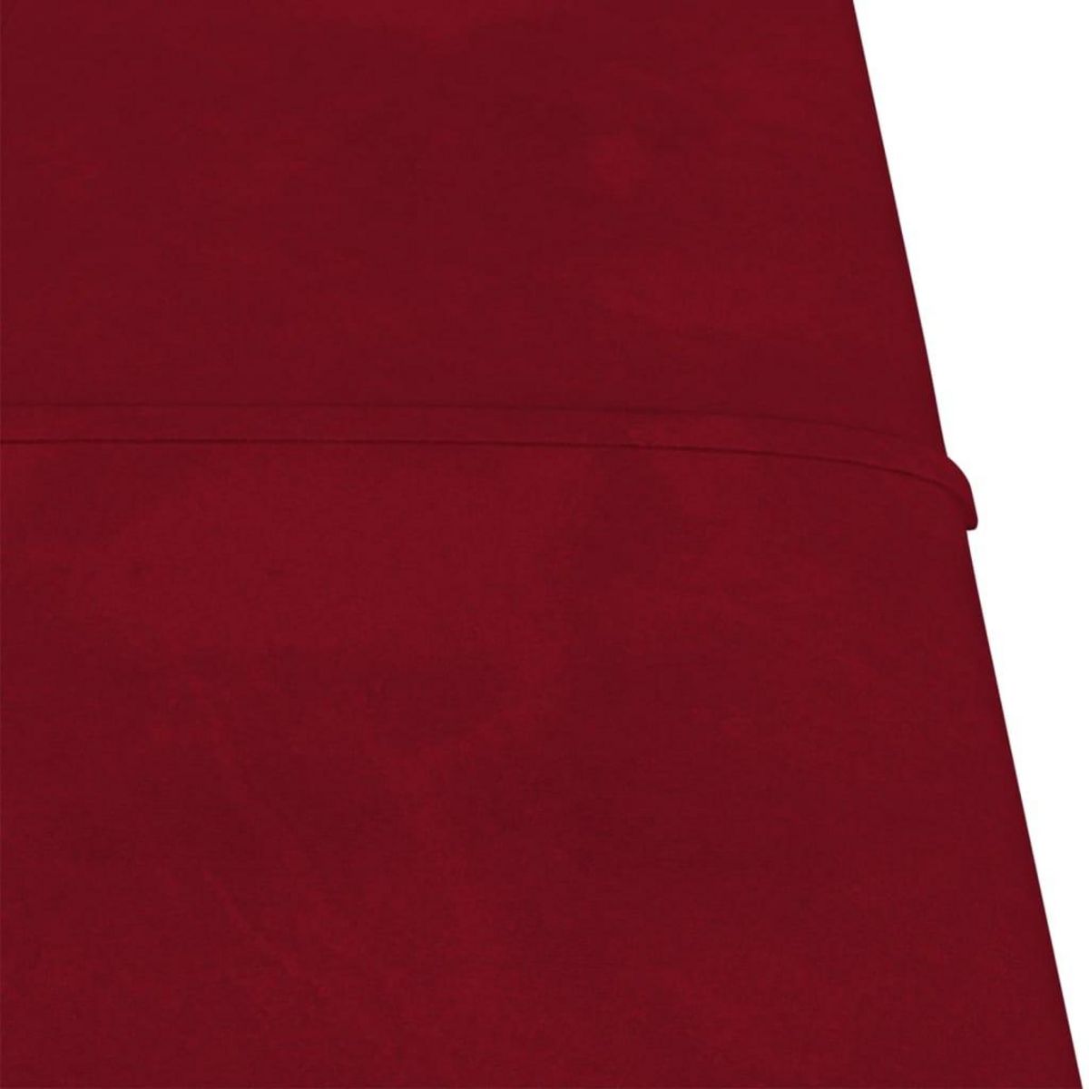 VIDAXL Panneaux muraux 12 pcs Rouge bordeaux 30x30 cm Velours 1,08 m^2
