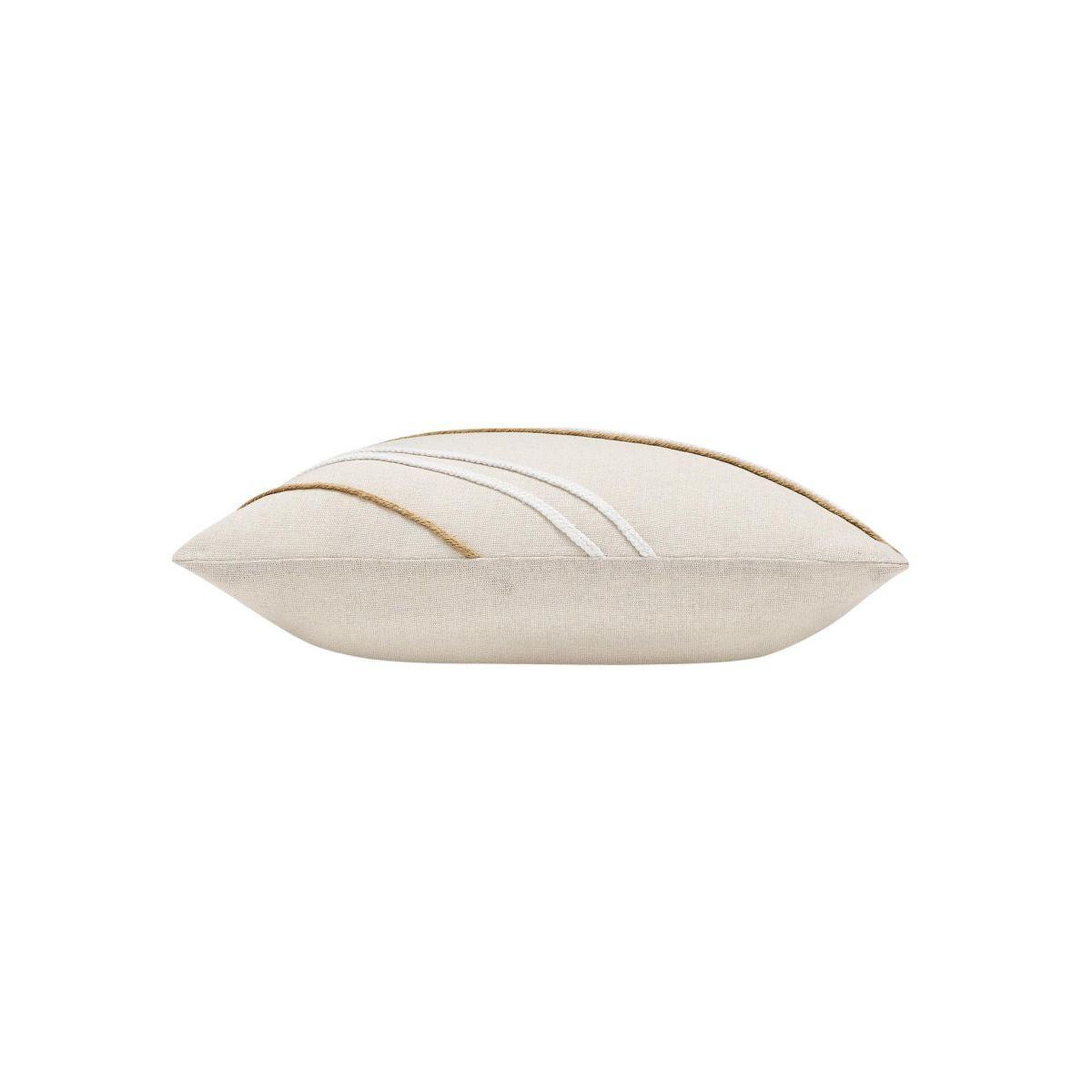 Voir la diapositive 2 : Douceur d'Intérieur Coussin déco  lacia  45x45cm beige