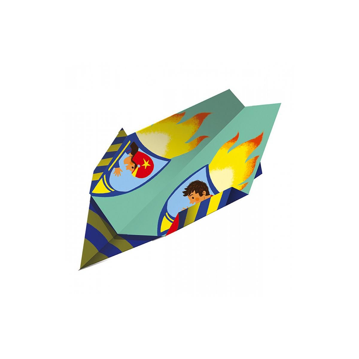 Juratoys-Janod 20 avions en papier a creer