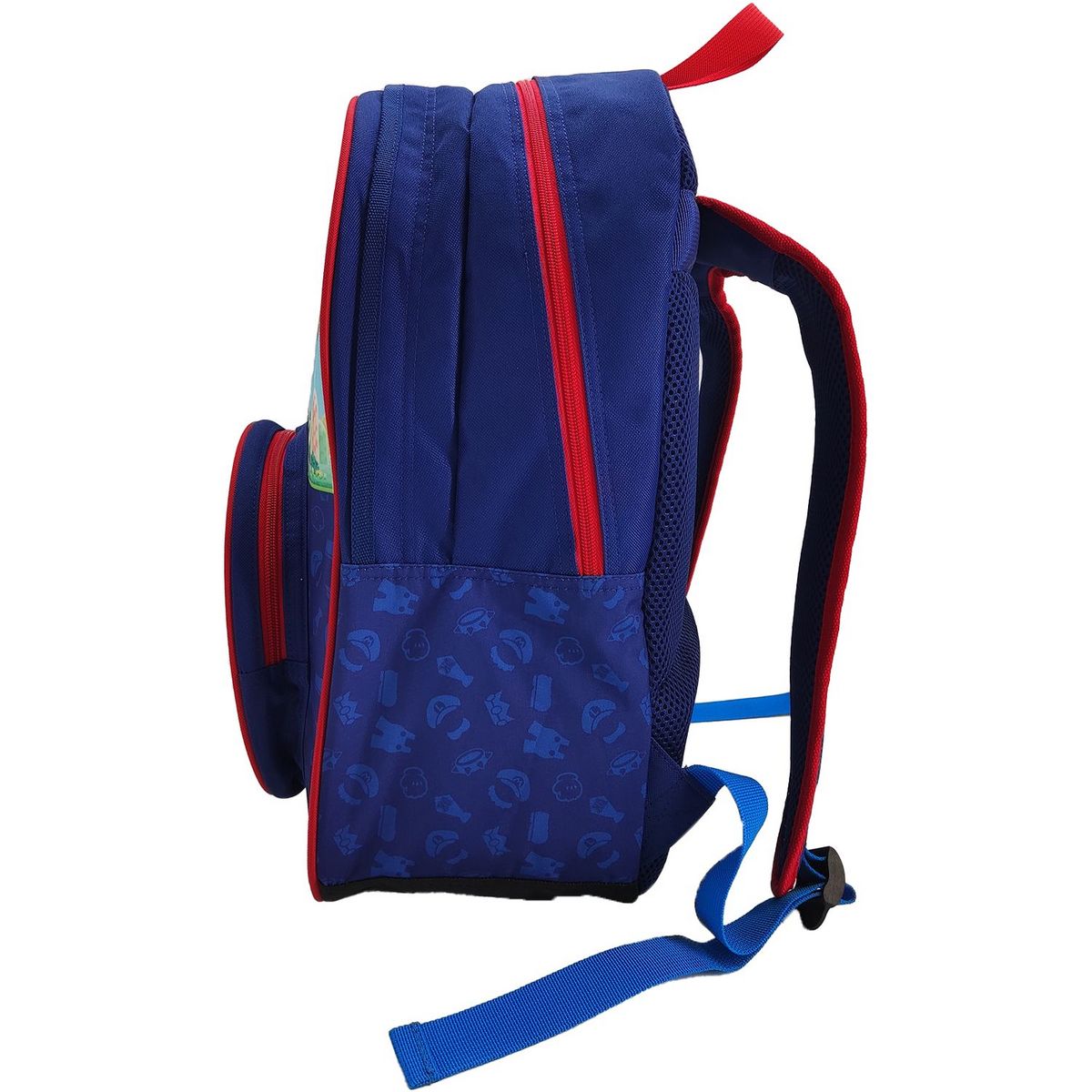 NINTENDO Sac à dos 2 compartiments bleu SUPER MARIO