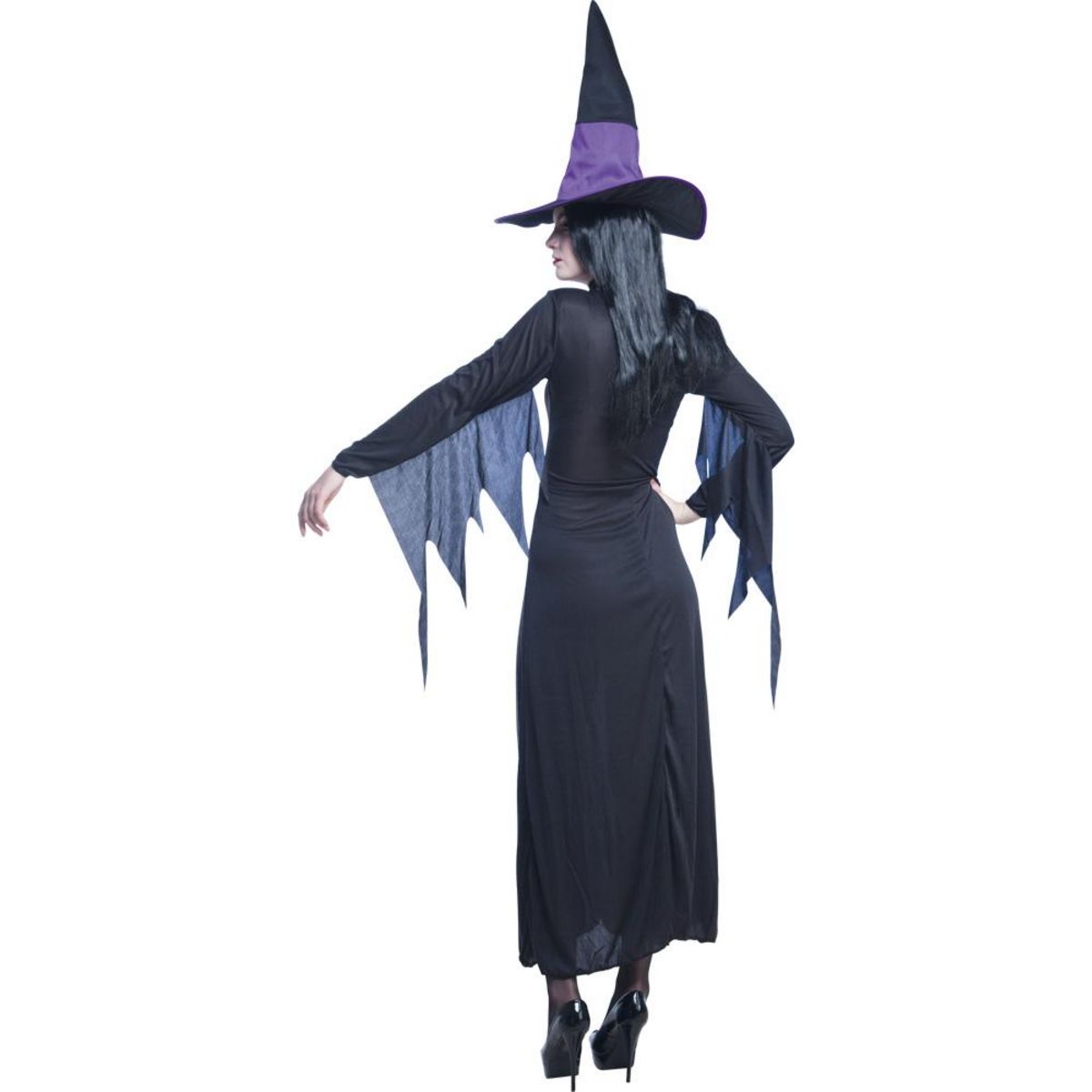 Boland Déguisement Sorcière - Noir et Violet - Adulte - L