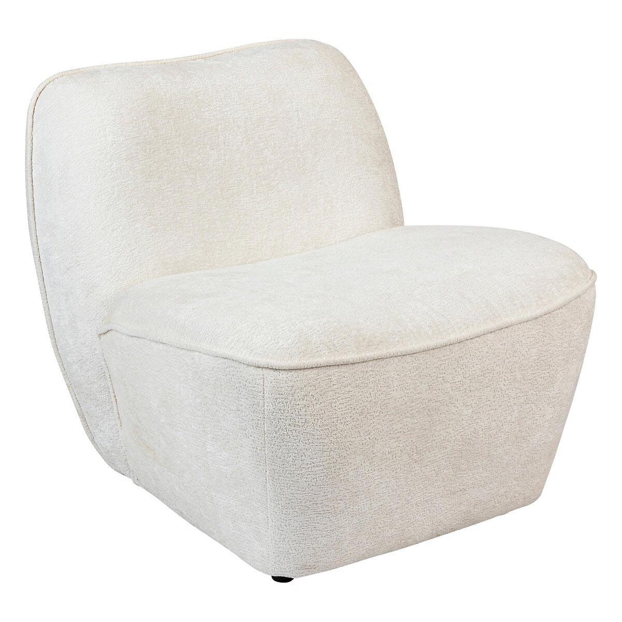 ATMOSPHERA Chauffeuse chenille  minari  81cm blanc