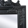 Voir la diapositive 3 : VIDAXL Miroir sur pied Style baroque 160x40 cm Noir