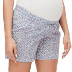 MAMALICIOUS Short de Grossesse /Bleu Femme Mamalicious Ginger. Coloris disponibles : Blanc
