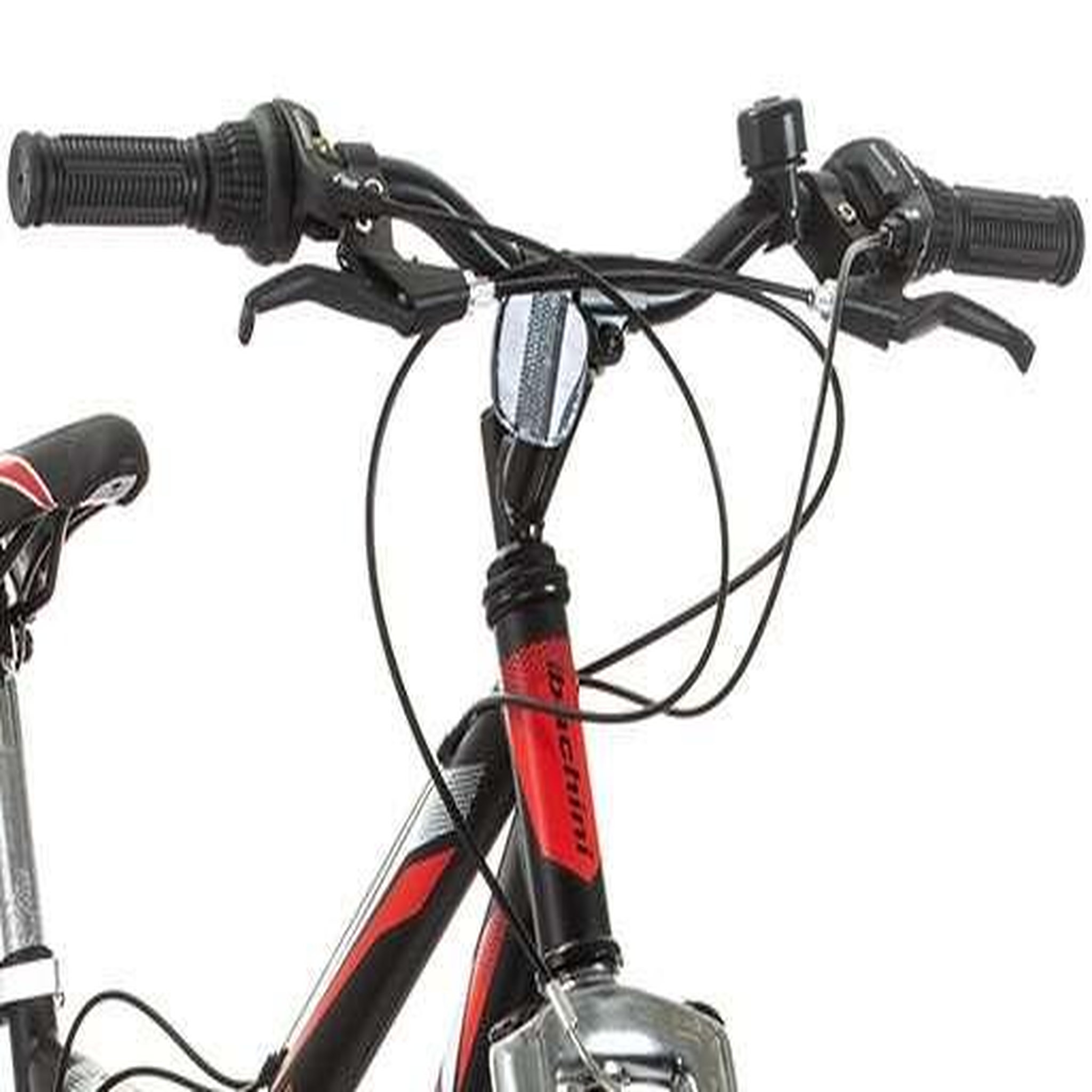 Voir la diapositive 5 : BACHINI Vélo VTT 26'' Tout Suspendu équipé de 18 Vitesses avec transmission Shimano & Freins V-Brake Alu.