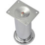 Voir la diapositive 3 : VIDAXL Pieds ronds de canape 8 pcs Chrome 180 mm