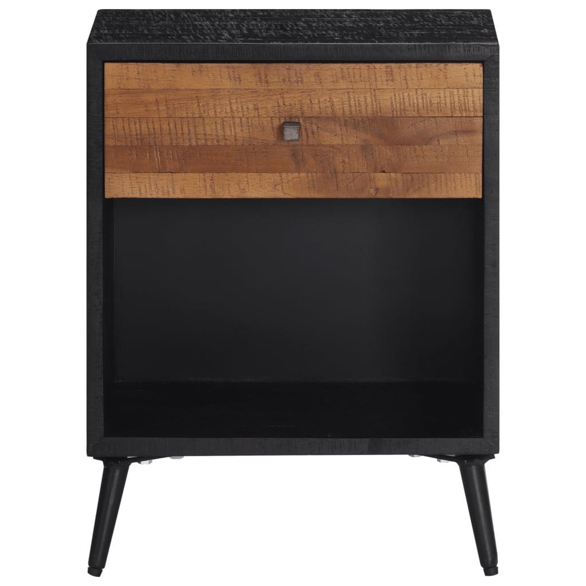 Voir la diapositive 3 : VIDAXL Table de chevet 40x30x50 cm bois massif de teck