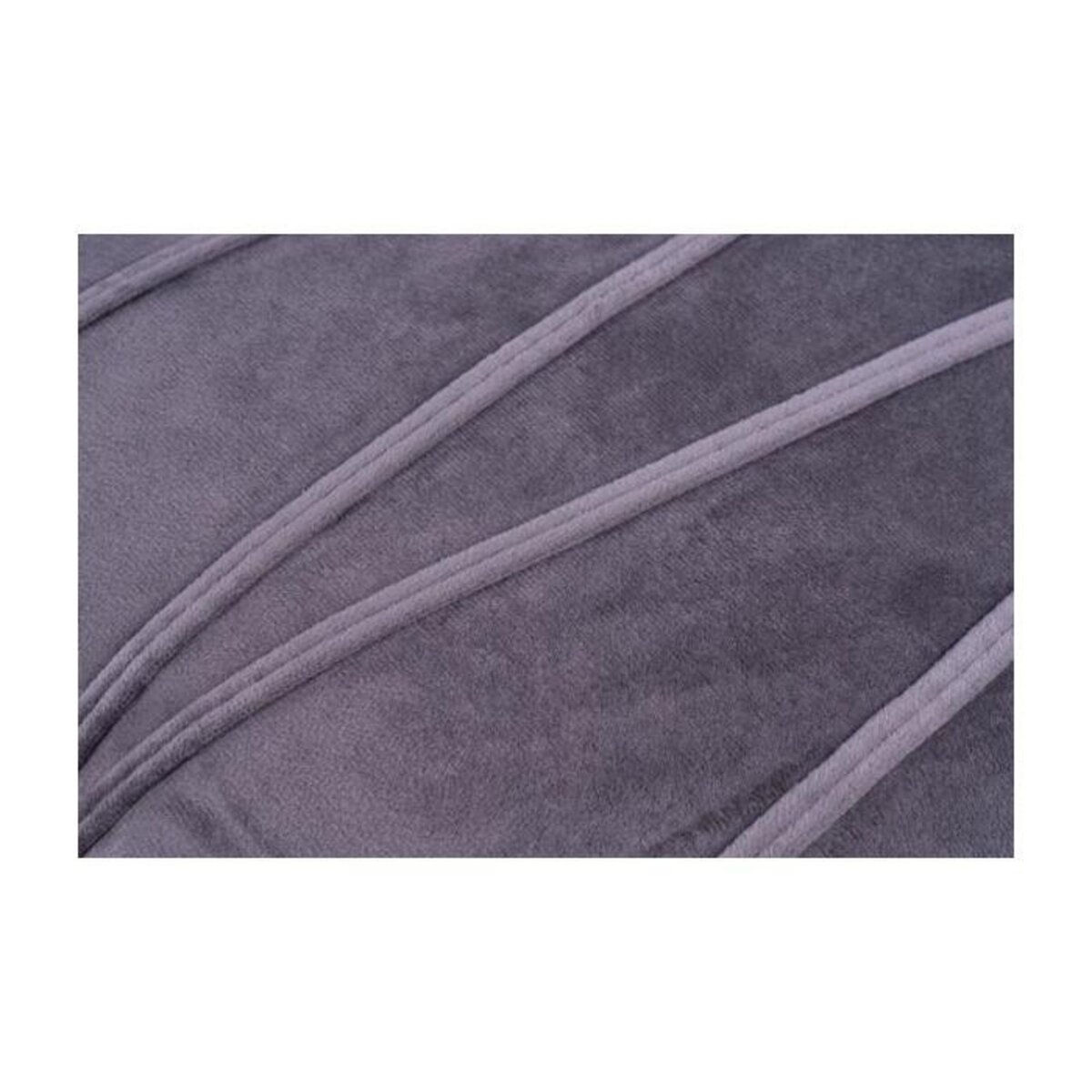 Paris Prix Ensemble Coussin & Plaid  Paulina  130x170cm Gris Graphite