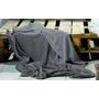 Voir la diapositive 2 : Les Ateliers du Linge Plaid 100%polyester