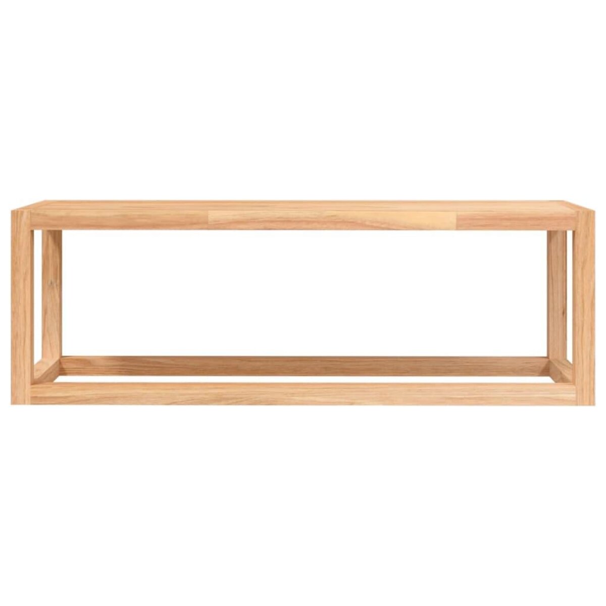 VIDAXL Porte-serviette 60x20x20 cm Bois massif de noyer