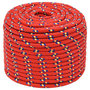 Voir la diapositive 2 : VIDAXL Corde de bateau Rouge 14 mm 100 m Polypropylene