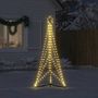 Voir la diapositive 3 : VIDAXL Guirlande de sapin de Noël 363 LED blanc chaud 182 cm