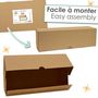 Voir la diapositive 3 : SCRAPCOOKING 2 boîtes en carton pour bûche de Noël 35 x 11 x 11 cm