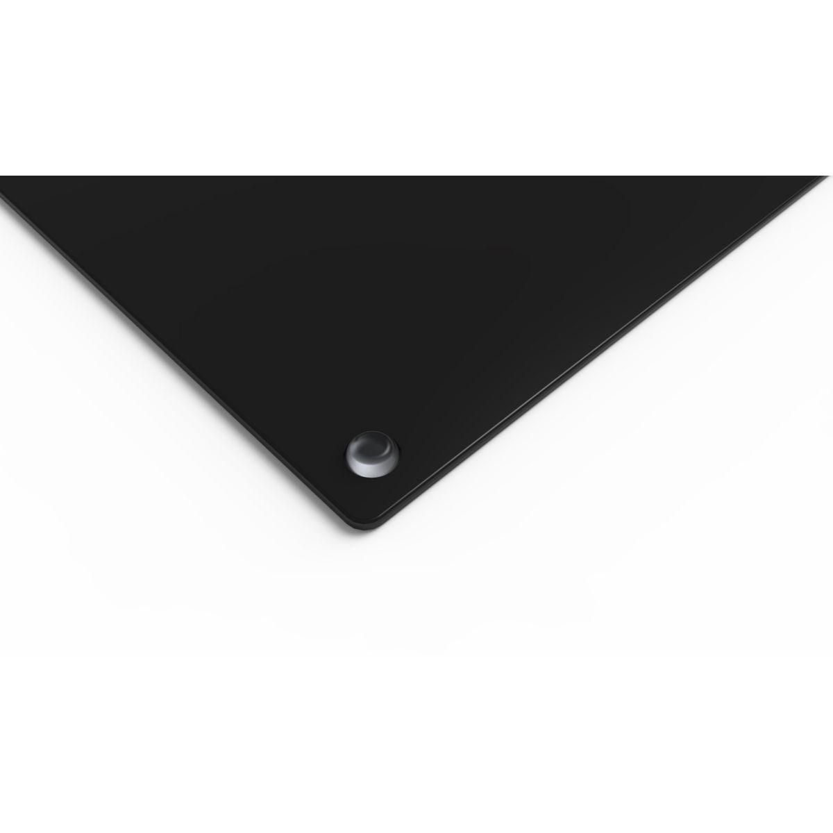 PEBBLY Planche de protection cuisson pour plaque 57x50cm, noire