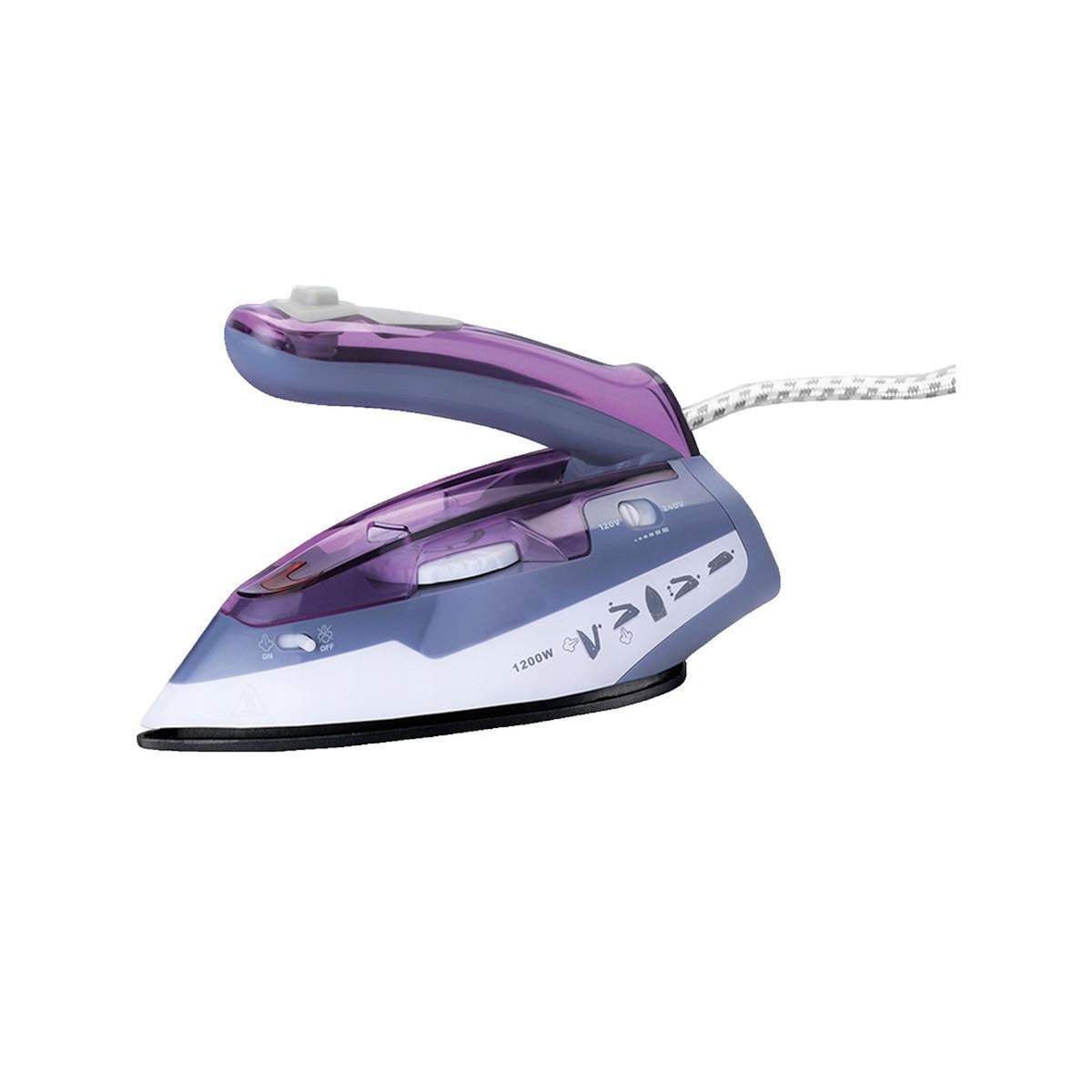 HELLO MAESTRO Fer à repasser Maestro MR-317T violet avec fonction vapeur
