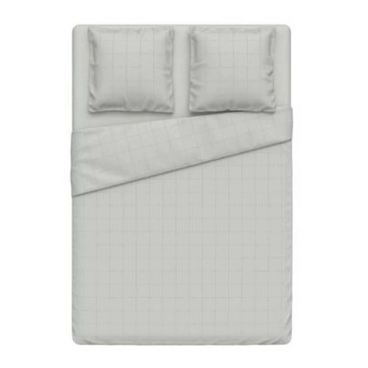 ACTUEL Parure housse de couette en microfibre  MILA