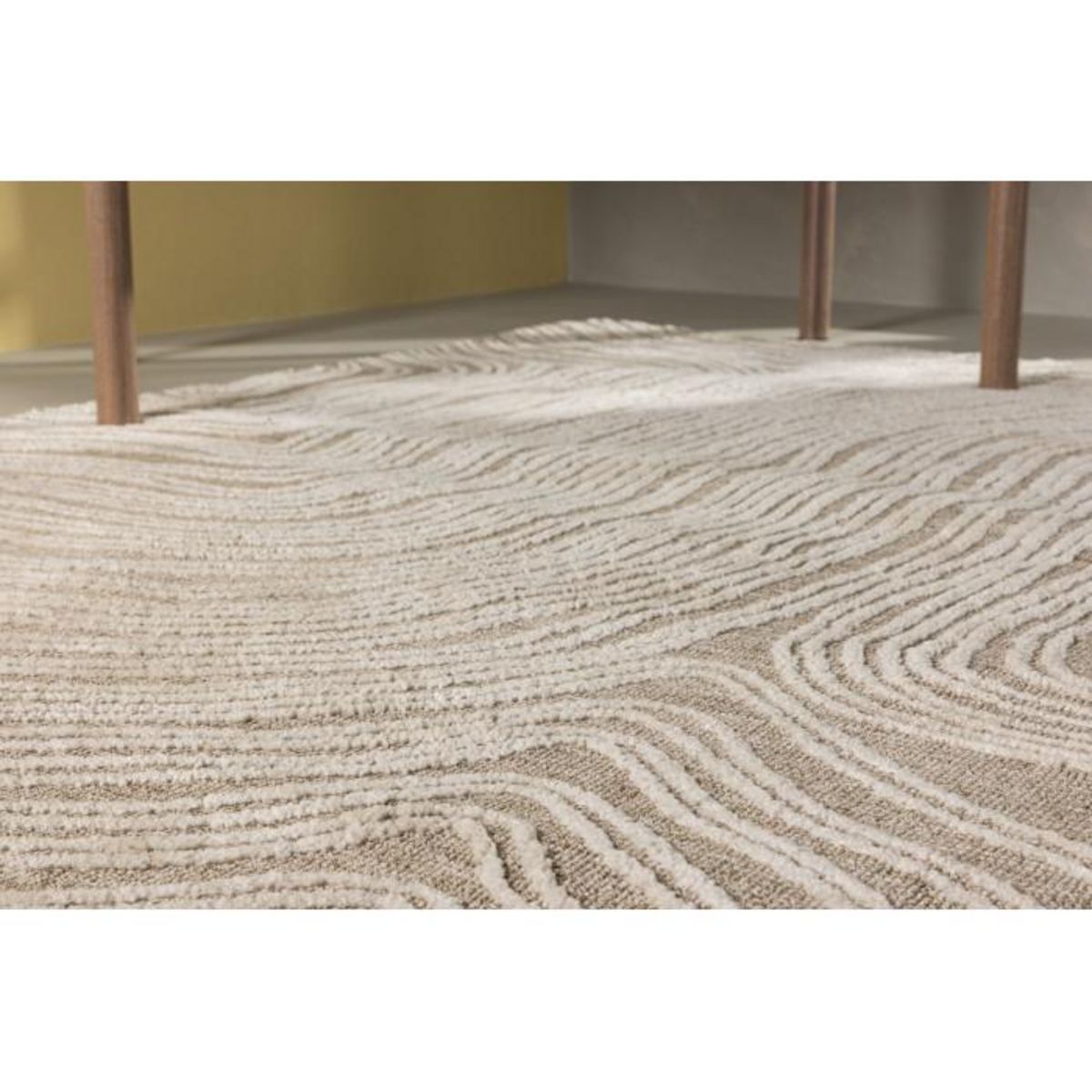 Paris Prix Tapis Déco  Melle  295x395cm Beige