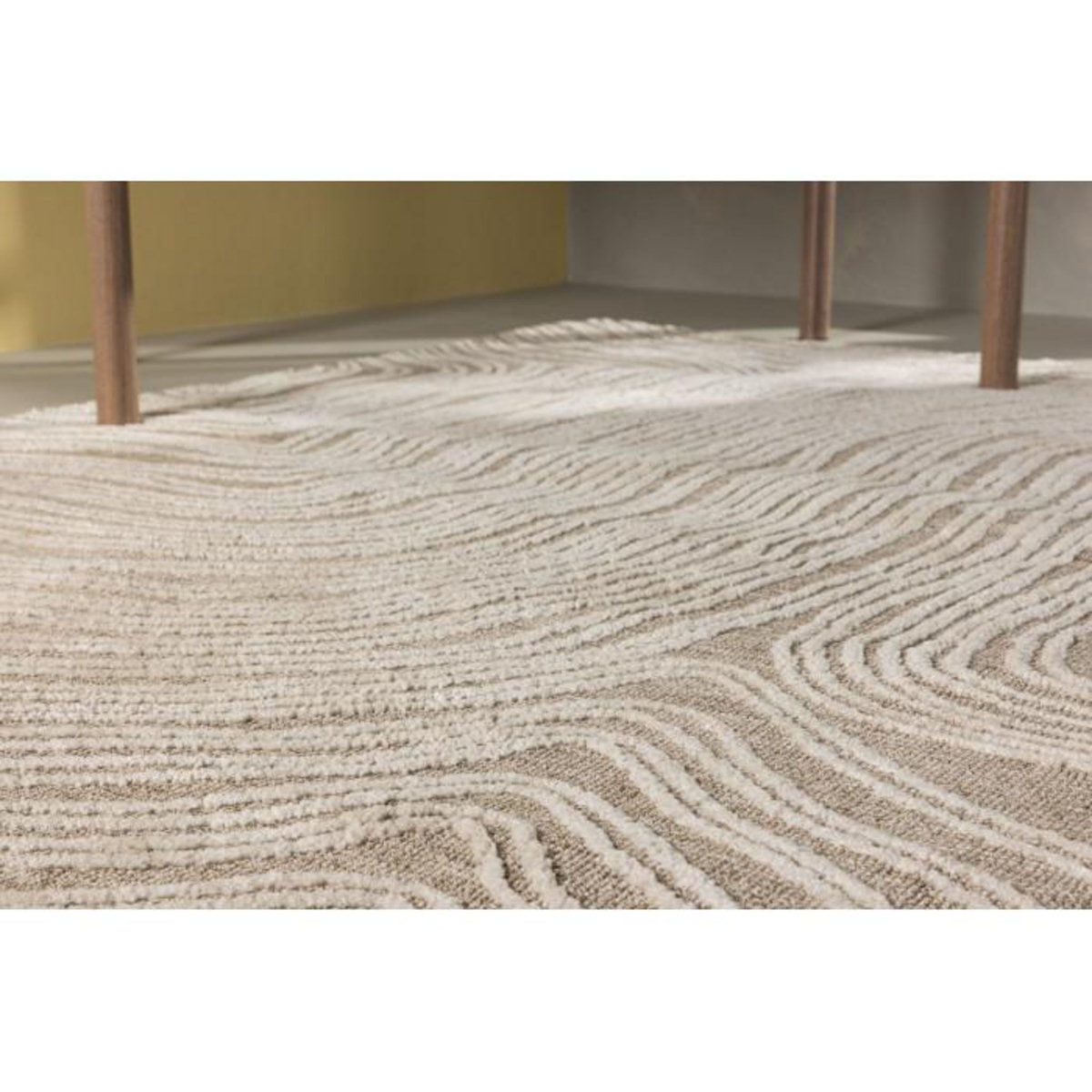 Paris Prix Tapis Déco  Melle  295x395cm Beige