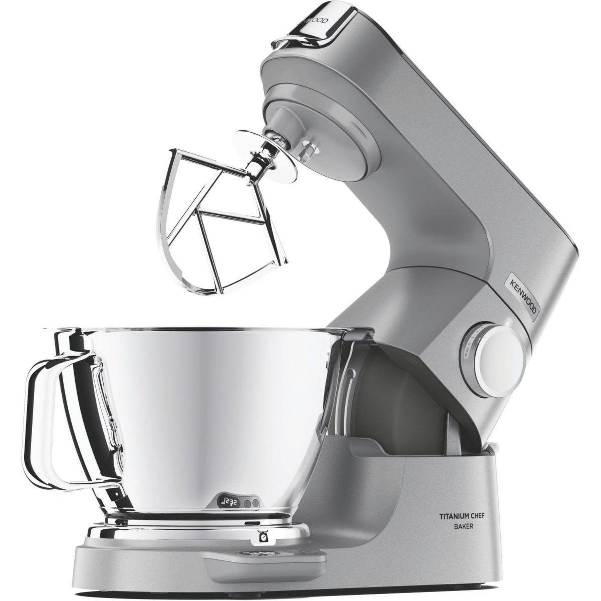 Voir la diapositive 3 : KENWOOD Robot pâtissier kvc85.314si titanium chef baker