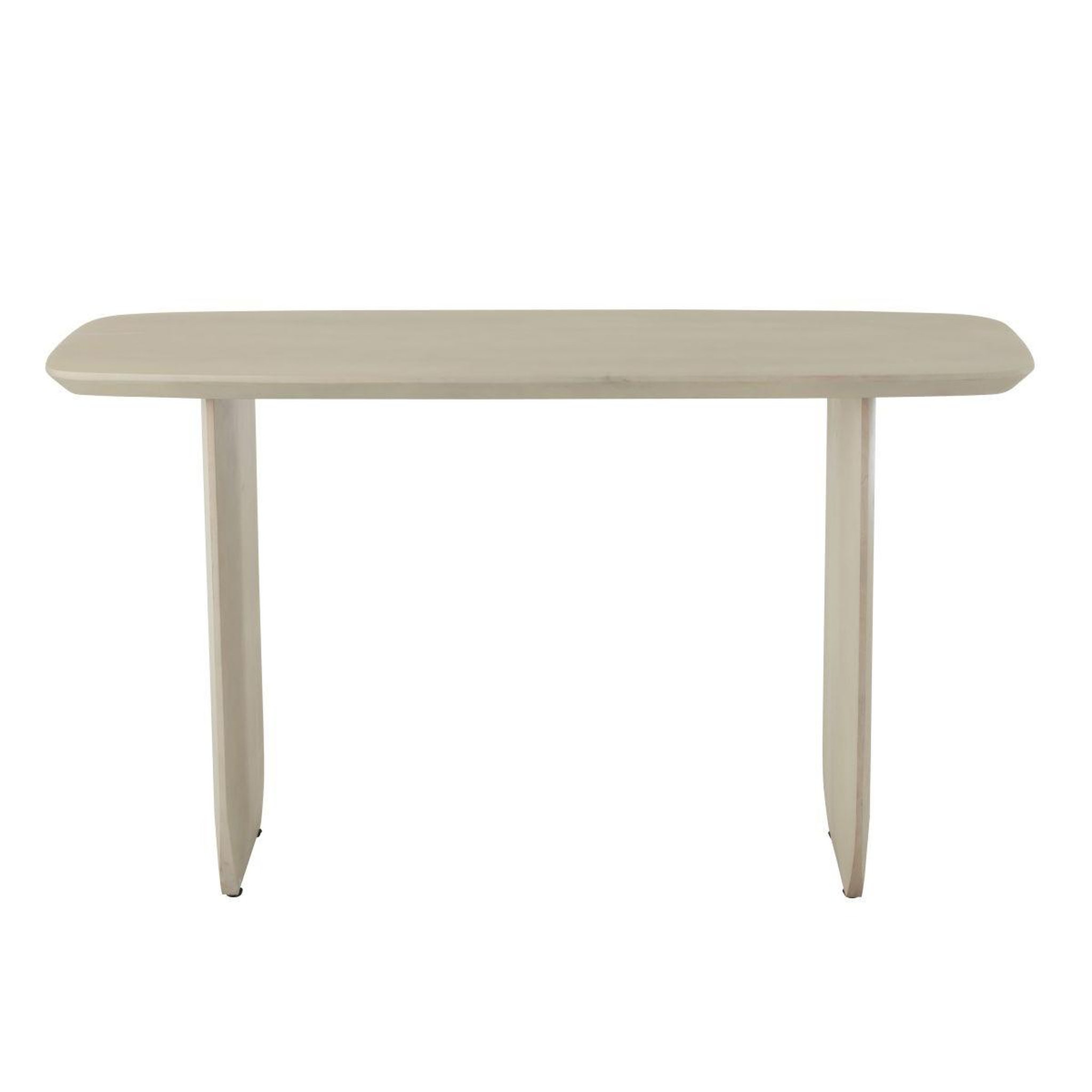 Voir la diapositive 2 : J-LINE Console en bois  william  130cm blanc