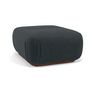 Voir la diapositive 4 : LISA DESIGN Penelope - pouf en velours texturé