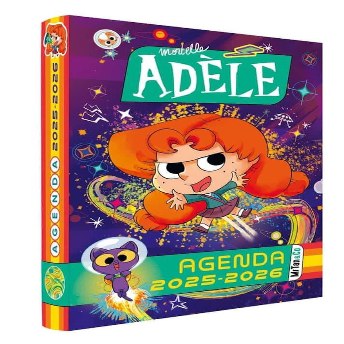 AGENDA MORTELLE ADELE. EDITION 2025-2026, Mr Tan