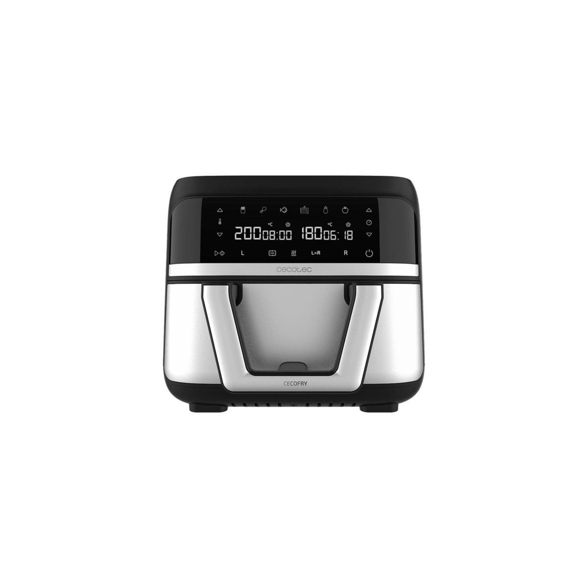 Voir la diapositive 2 : CECOTEC Friteuse à air chaud Cecotec Cecofry Dual 9000