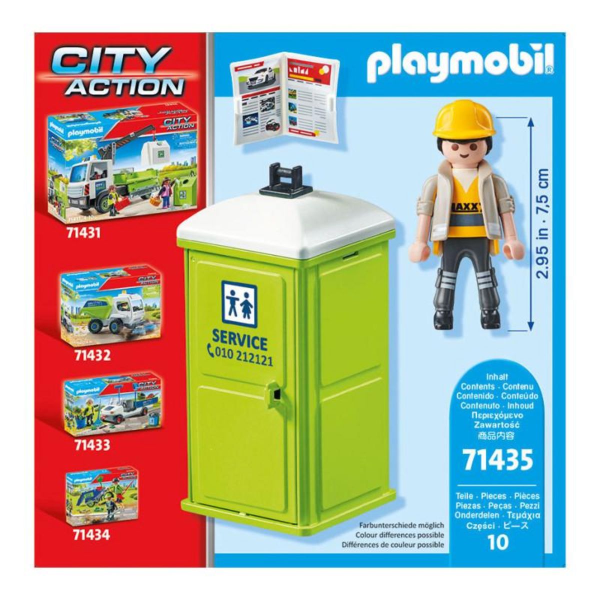 PLAYMOBIL TOILETTES MOBILES PLAYMOBIL PLL71435