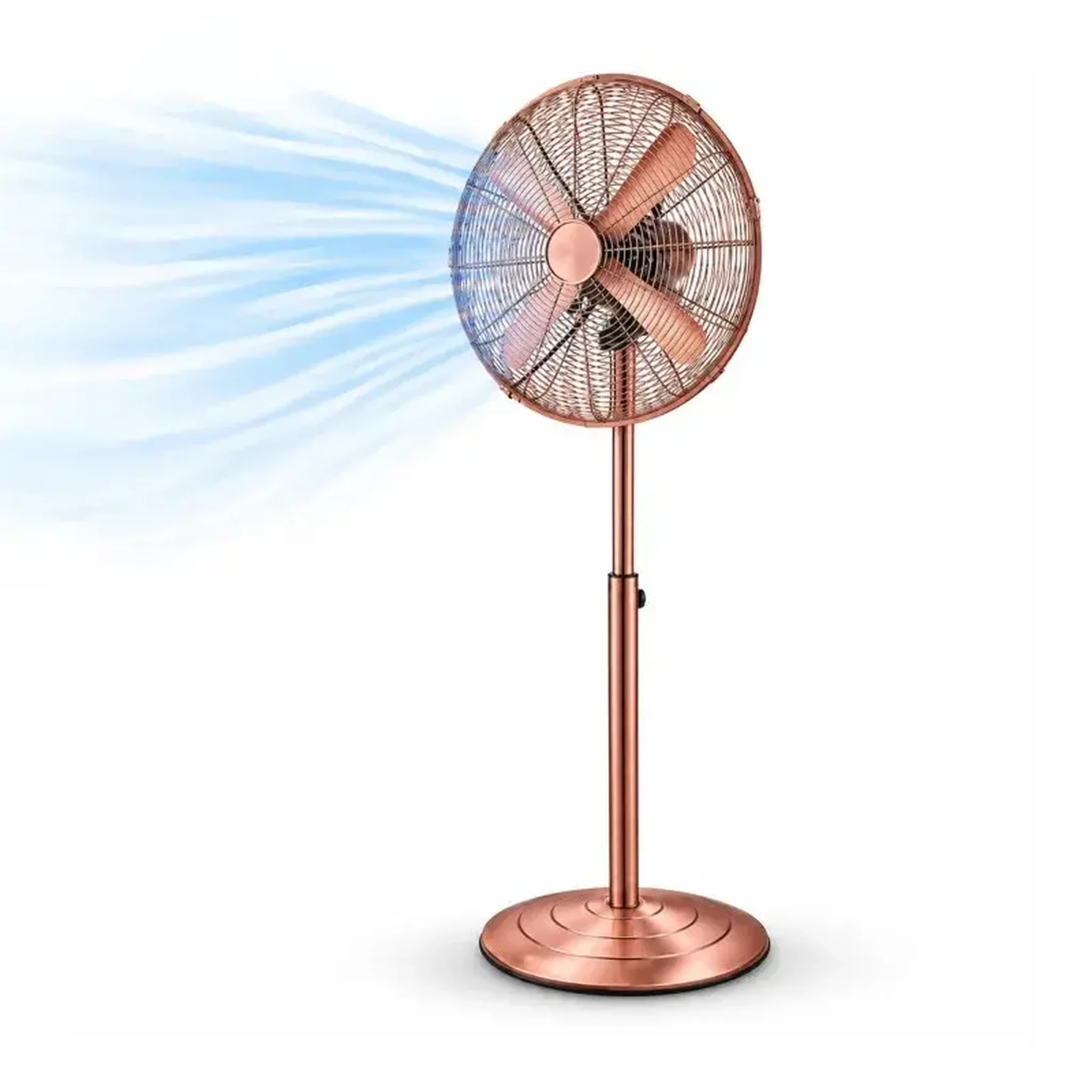 Ventilateur Sur Base Vintage En Métal 40 Cm – Bronze