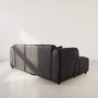 Voir la diapositive 5 : LISA DESIGN Curtis - canapé d'angle gauche 4 places en simili