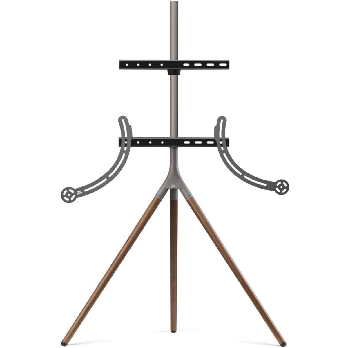 One For All Pied TV Tripode Noyer