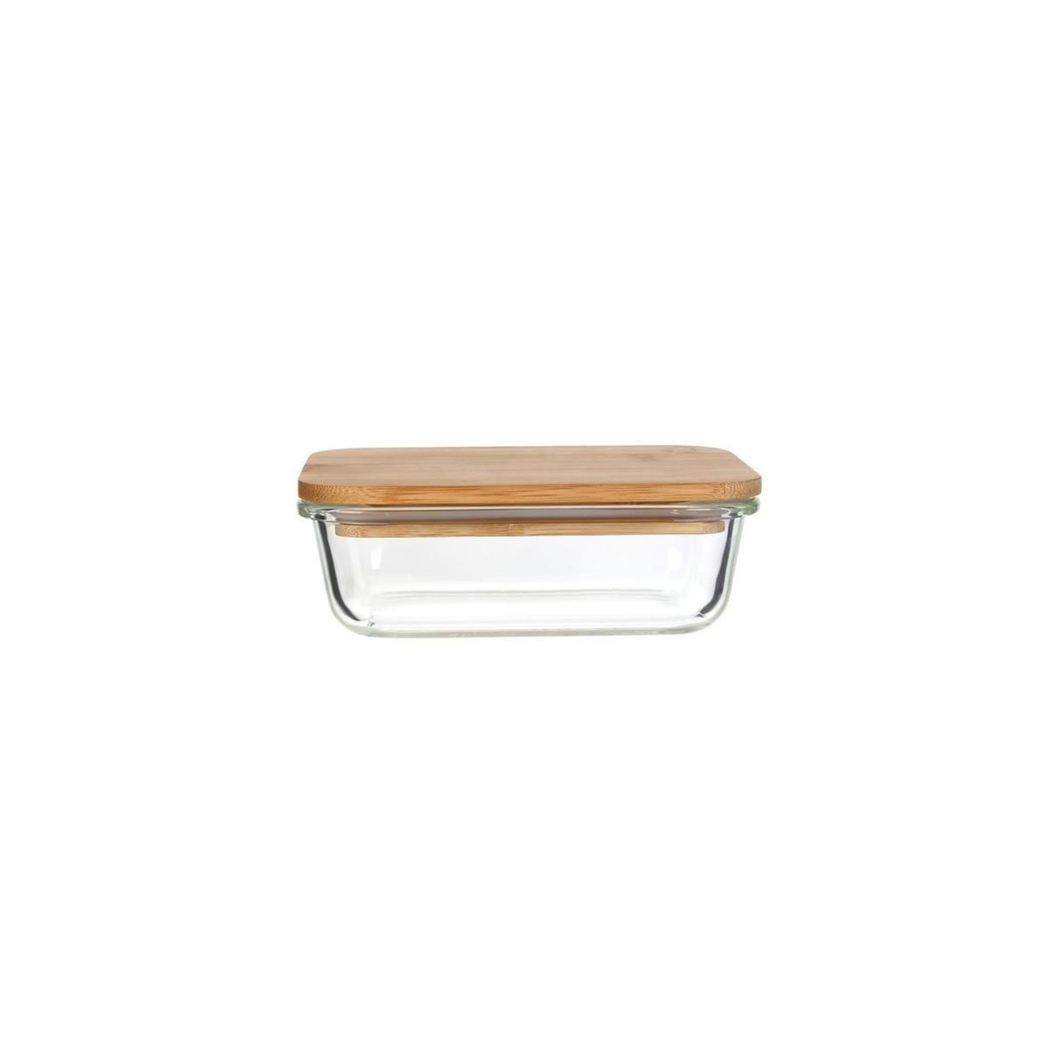 Voir la diapositive 3 : COOK CONCEPT Lot de 2 boîtes de conservation  bambou  0,9l transparent