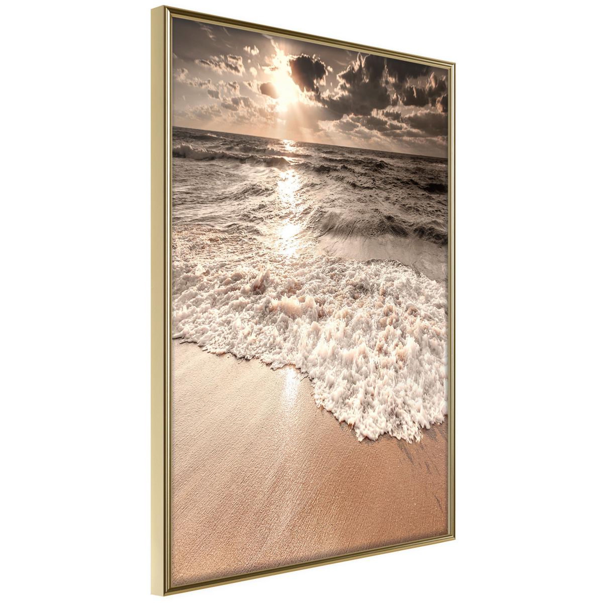Paris Prix Affiche Murale Encadrée  Beach of Memories