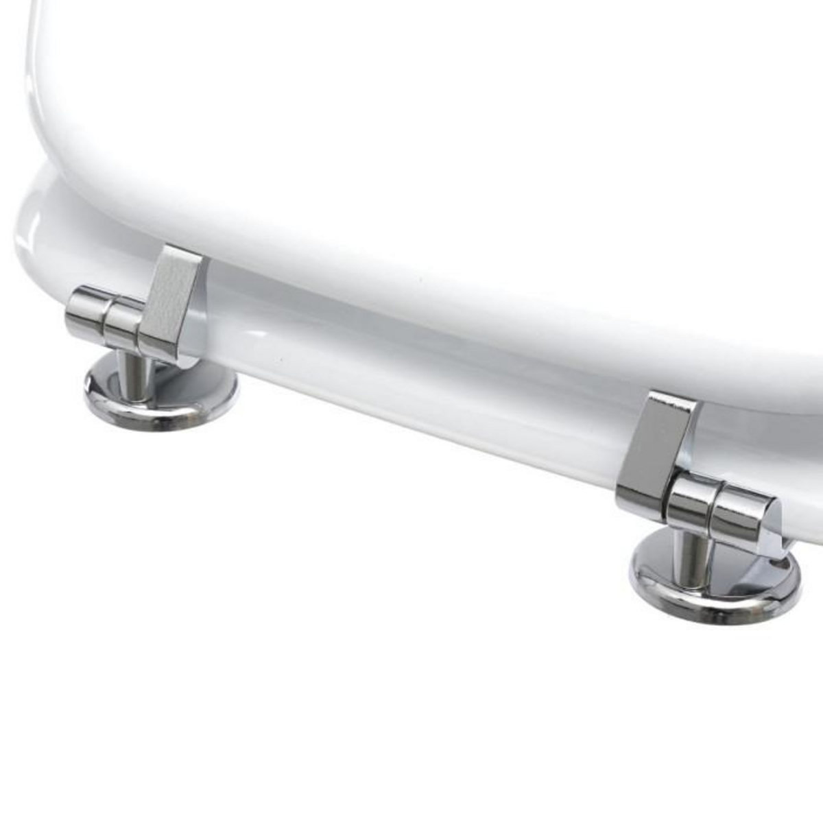 FIVE Abattant WC en Bois  Luxe  43cm Blanc