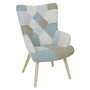 Voir la diapositive 1 : TOILINUX Fauteuil Helsinki Patchwork