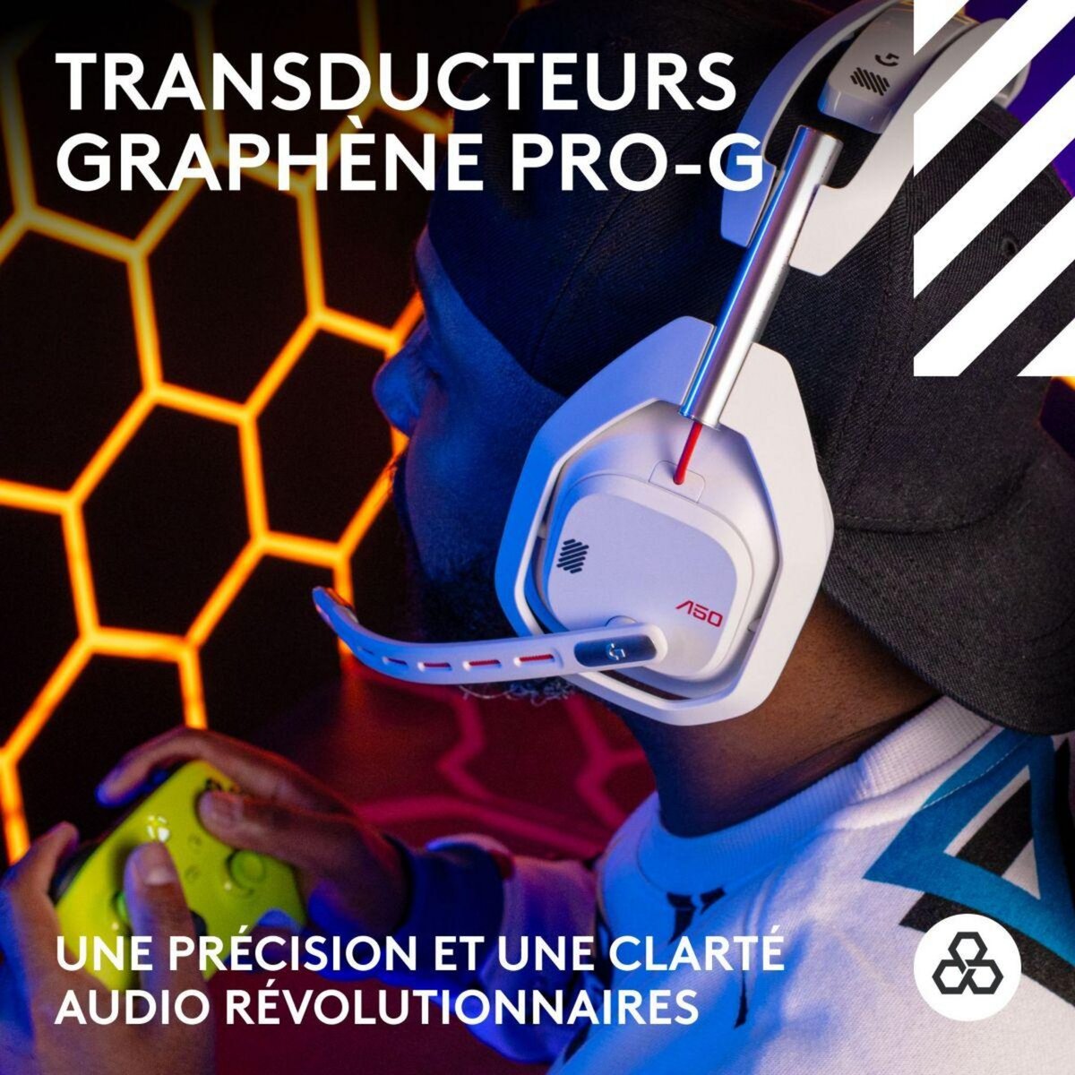 Logitech Casque gamer G Astro A50  LIGHTSPEED