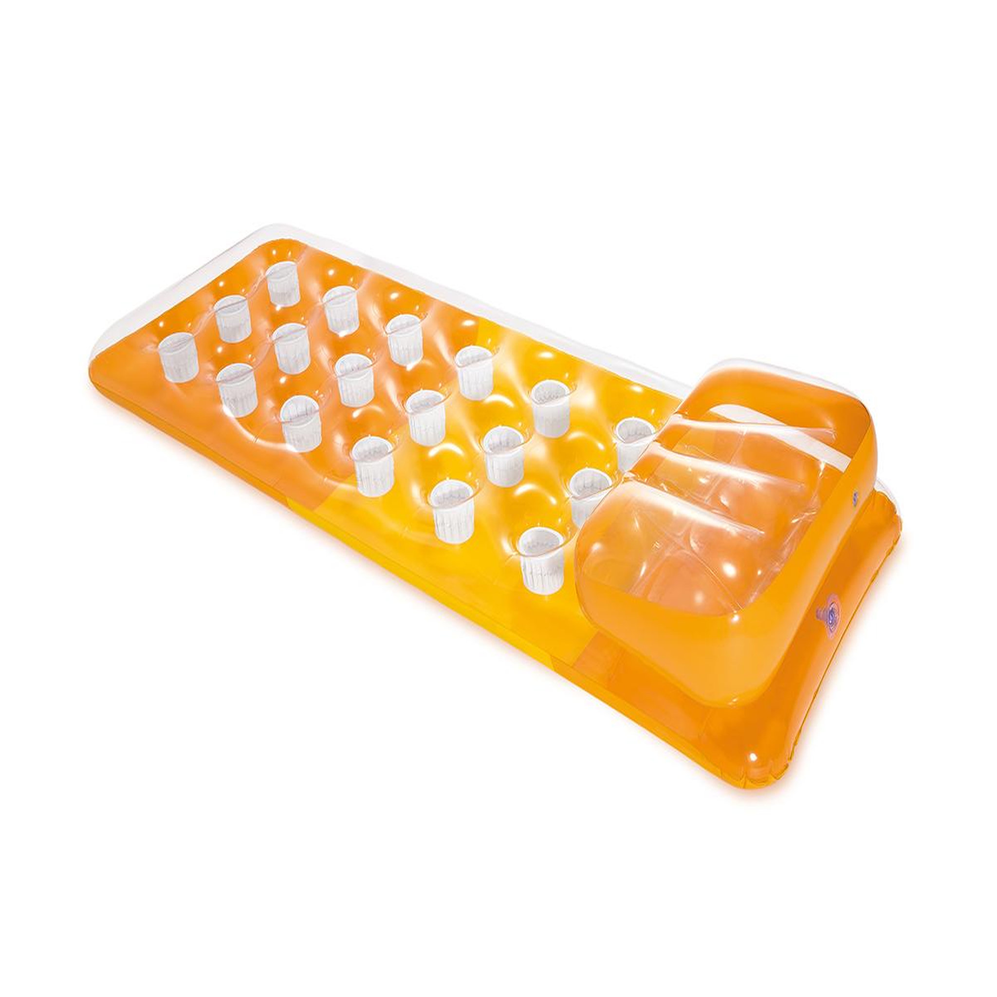 INTEX Matelas de piscine Fashion Lounge Orange - Intex