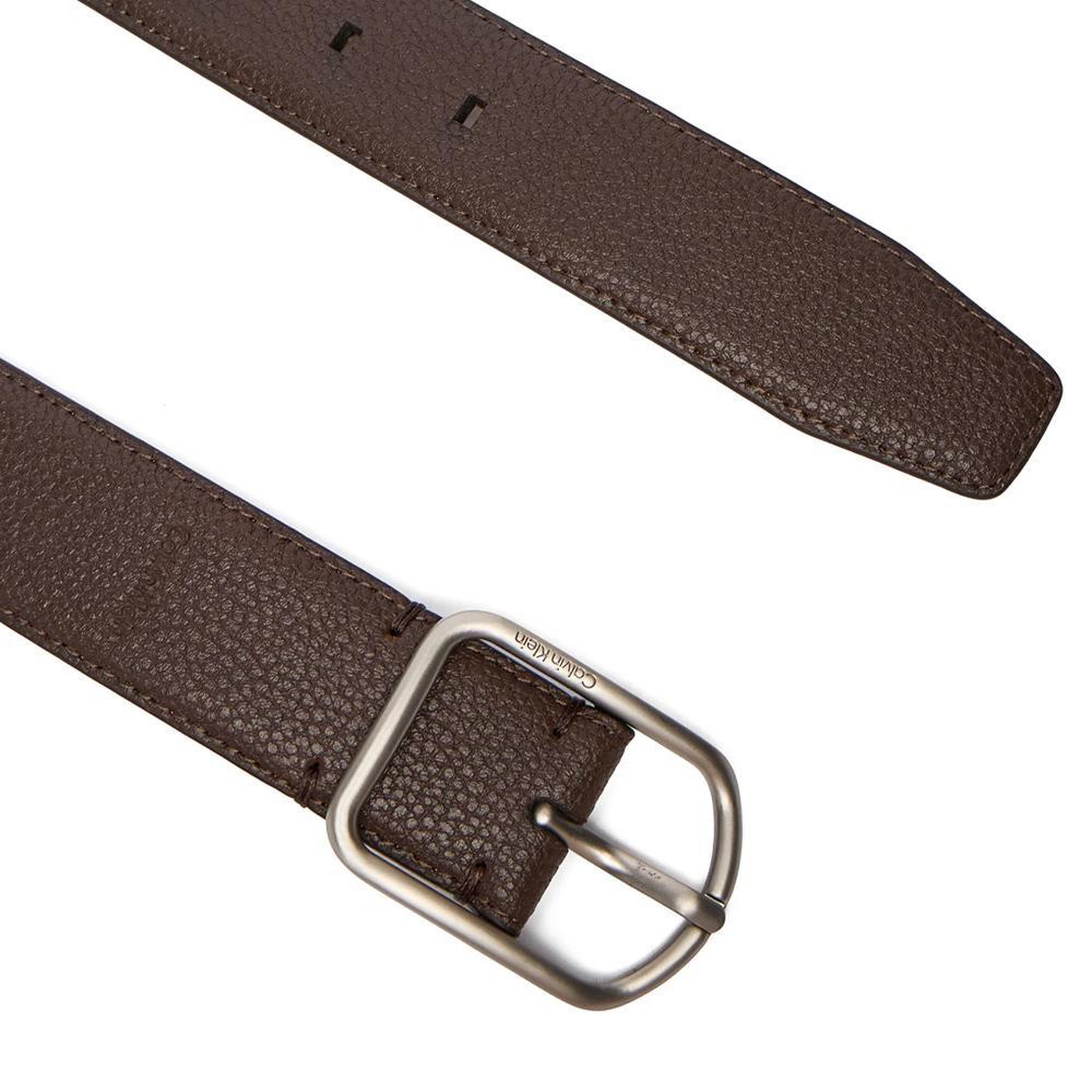 Voir la diapositive 5 : CALVIN KLEIN JEANS Ceinture marron homme calvin klein jeans round